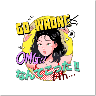 Go Wrong Posters and Art